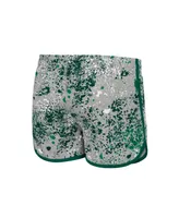 Big Girls Colosseum Heather Gray Michigan State Spartans Sweet Pea Shorts