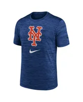 Men's Nike Royal New York Mets Logo Velocity Performance T-shirt