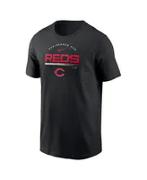 Men's Nike Black Cincinnati Reds Team Engineered Performance T-shirt