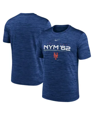 Men's Nike Royal New York Mets Wordmark Velocity Performance T-shirt
