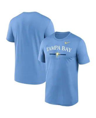 Men's Nike Light Blue Tampa Bay Rays Local Legend T-shirt