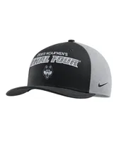 Men's Nike Black UConn Huskies 2023 Ncaa Men's Basketball Tournament March Madness Final Four Regional Champions Locker Room Adjustable Hat