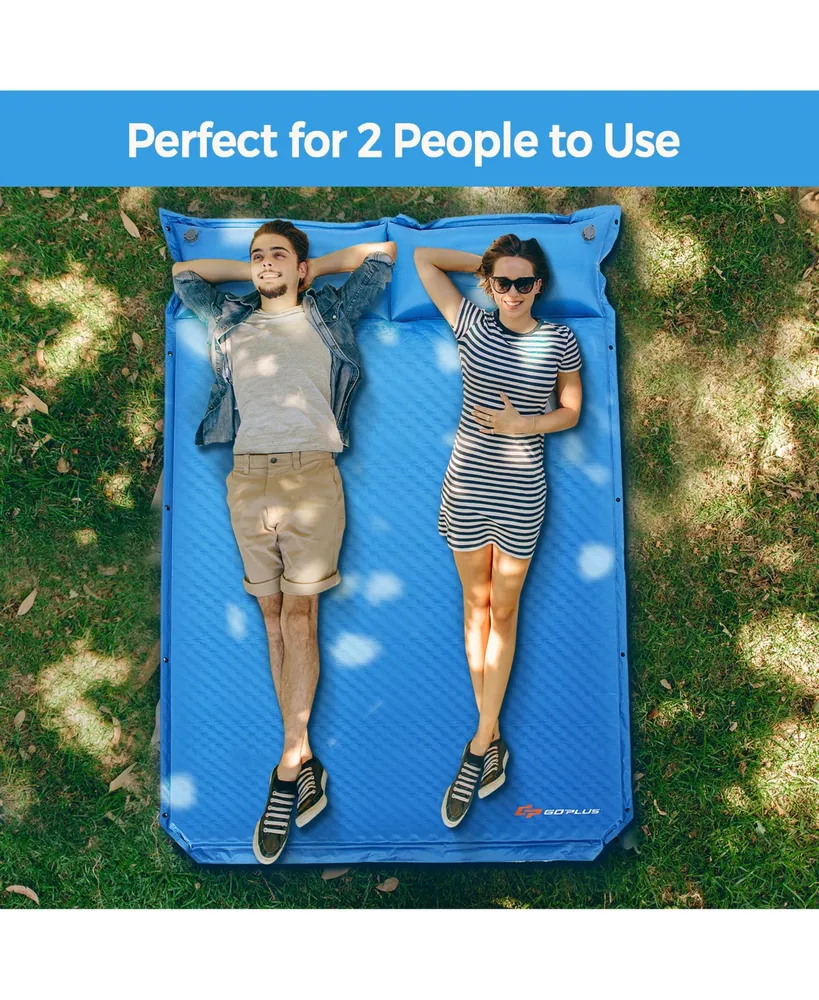 Costway Full Size Self-Inflating Camping Mat Outdoor Sleeping Pad