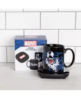 Uncanny Brands Marvel Venom Mug Warmer with Mug – Keeps Your Favorite Beverage Warm - Auto Shut On/Off