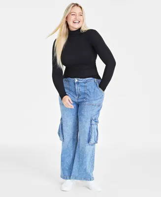 On 34th Women's Modal Long Sleeve Turtleneck, Created for Macy's