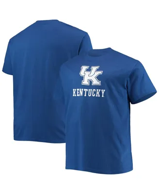 Men's Royal Kentucky Wildcats Big and Tall Lockup T-shirt