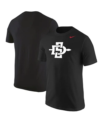 Men's Nike Black San Diego State Aztecs Logo Color Pop T-shirt