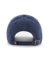 Men's '47 Brand Navy Boston Red Sox Team Pride Clean Up Adjustable Hat