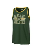 Men's '47 Brand Green Oakland Athletics Winger Franklin Tank Top