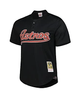 Men's Mitchell & Ness Craig Biggio Black Houston Astros Cooperstown Collection Mesh Batting Practice Jersey