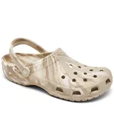 Crocs Men's Classic Marbled-Like Clogs from Finish Line