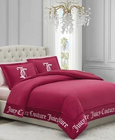 Juicy Couture Reversible Velvet Comforter Set, King