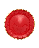 Vietri Baroque Glass Dinner Plate 10.5"