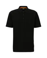Boss by Hugo Men's Waffle Structure Polo Shirt