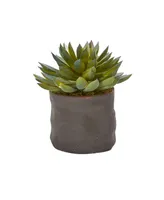 Nearly Natural Trio of Artificial Succulent Plants, Set of 3