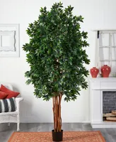 Nearly Natural 7.5' Lychee Silk Tree