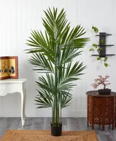 Nearly Natural 7' Kentia Palm Silk Tree