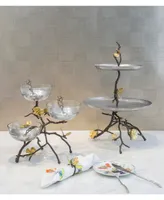 Michael Aram Butterfly Gingko Triple Bowl Set