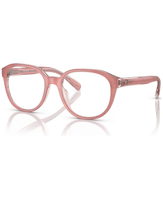 Coach Women's Round Eyeglasses, HC6209U 52