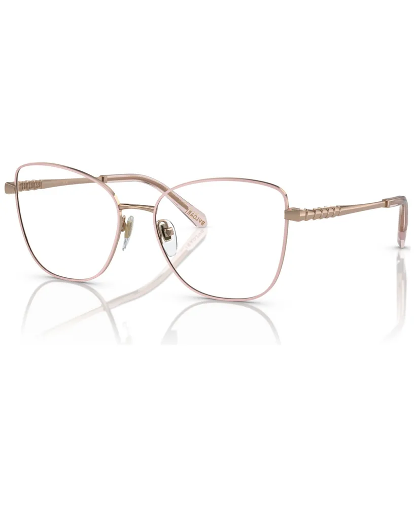 Bvlgari Women's Cat Eye Eyeglasses, BV2250K 52 - Pink Gold