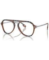 Burberry Men's Pilot Eyeglasses, BE2377 53