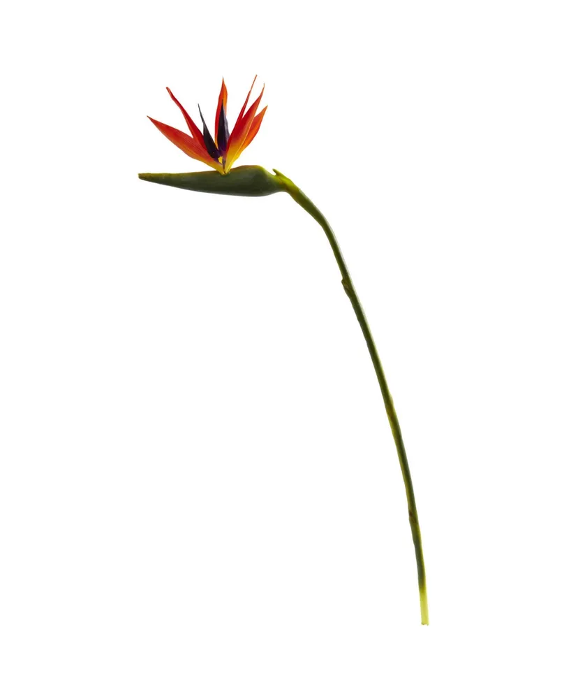 Nearly Natural 38-In. Large Bird of Paradise Artificial Flower, Set of 4