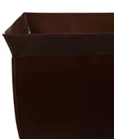 11.75" Fluted Square Planter