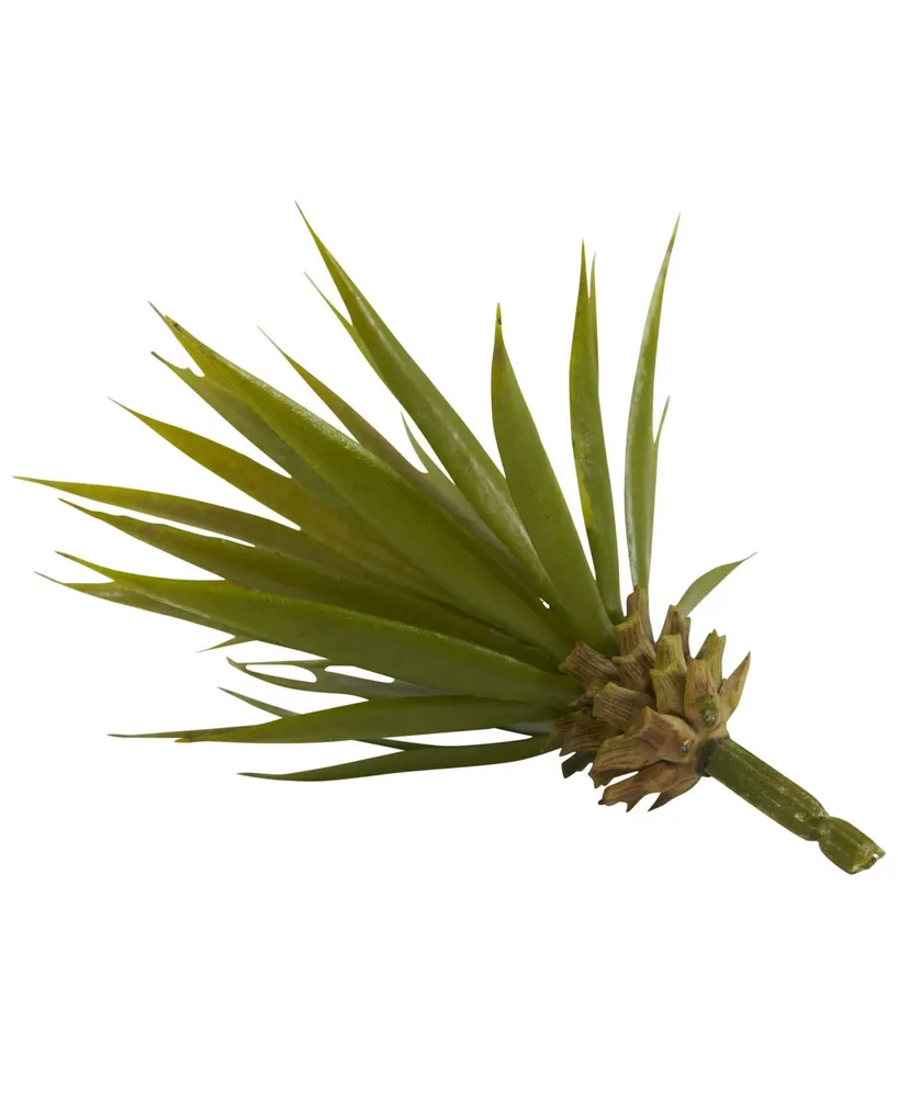 Nearly Natural Mini Spiky Agave Succulent Plant, Set of 12