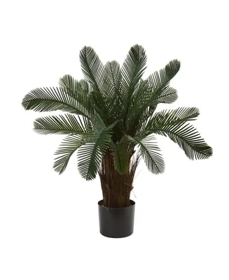 Nearly Natural 2' Cycas Artificial Tree, Uv Resistant