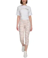 Calvin Klein Performance Women's Printed High-Waist Leggings