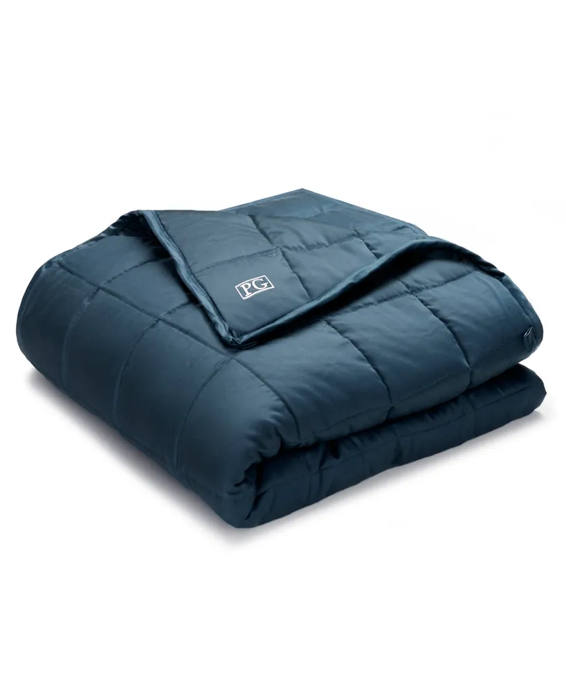 Pillow Guy Weighted Blanket, 15lb, Navy