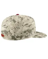 Men's Nike Camo Iowa State Cyclones Aero True Baseball Performance Fitted Hat