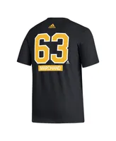 Men's adidas Brad Marchand Black Boston Bruins Fresh Name and Number T-shirt