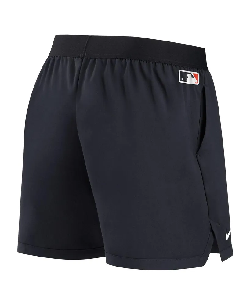 Women's Nike Navy Detroit Tigers Authentic Collection Team Performance Shorts