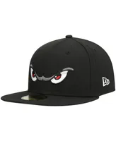 Men's New Era Black Lake Elsinore Storm Authentic Collection Road 59FIFTY Fitted Hat