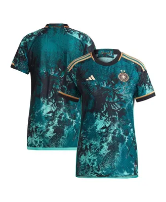 Women's adidas Teal Germany National Team 2023 Away Authentic Jersey