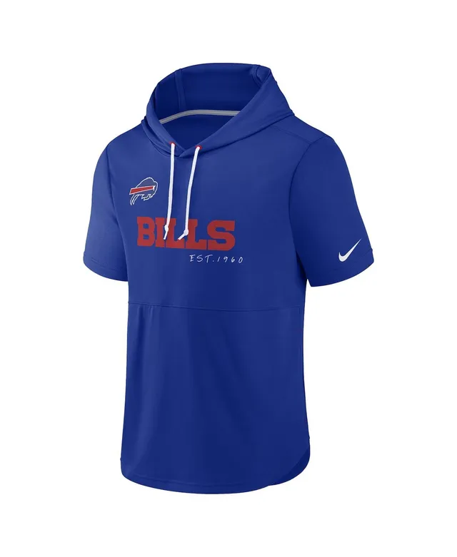 Nike Men's Anthracite Buffalo Bills Prime Logo Name Split Pullover