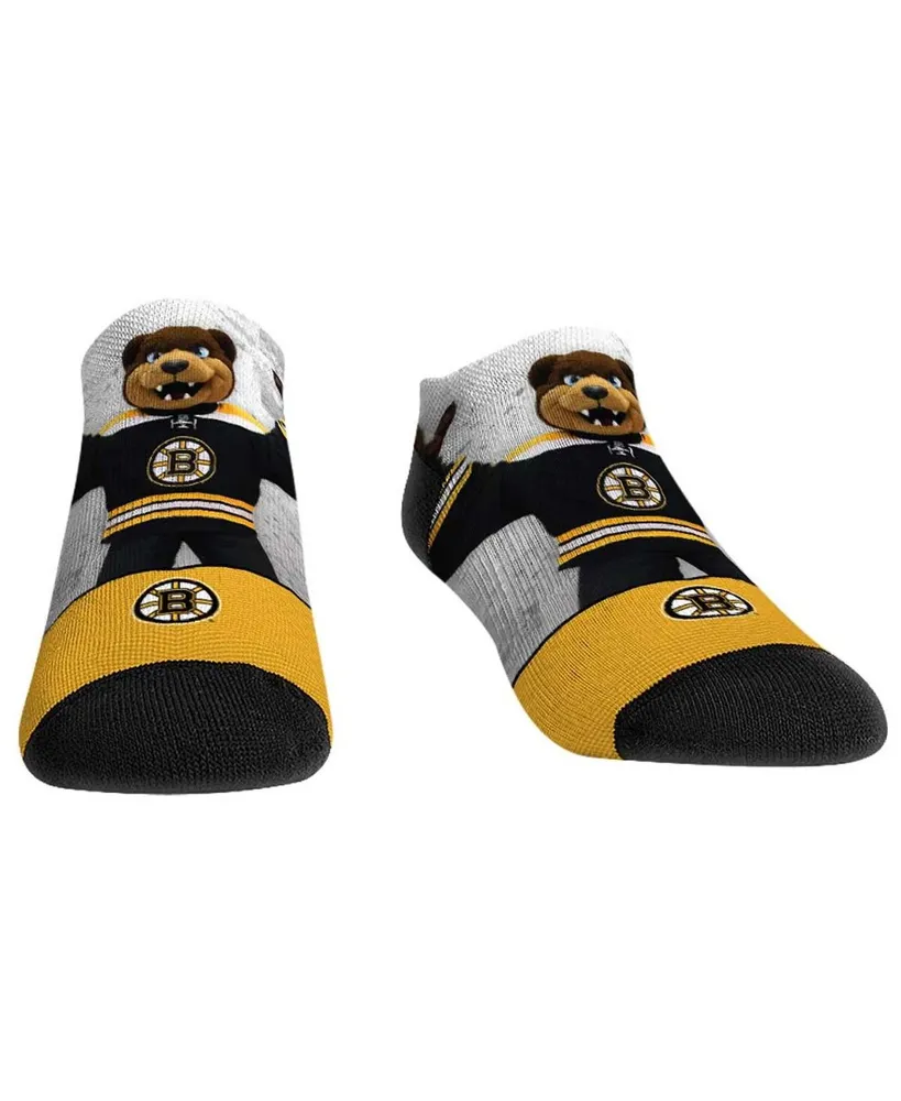 Men's and Women's Rock 'Em Socks Boston Bruins Mascot Walkout Low Cut Socks