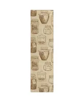 Dalyn Kendall Kitchen KE18 2'3" x 7'6" Runner Area Rug