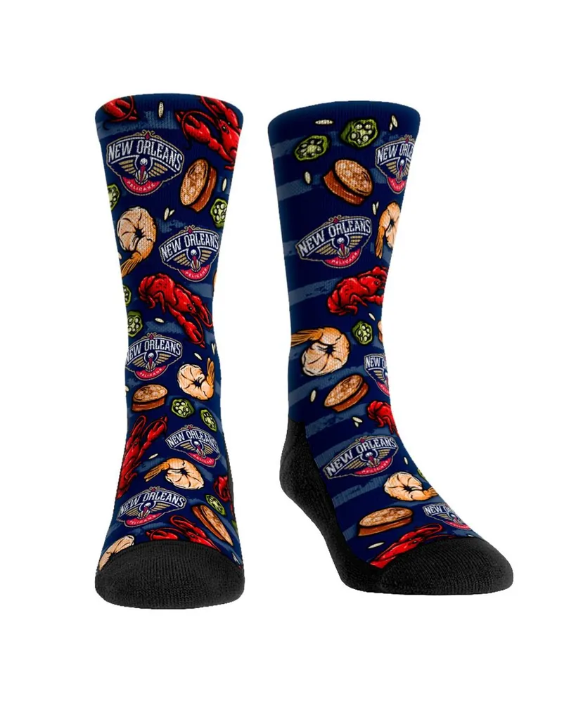 Men's Rock 'Em Socks New Orleans Pelicans Gumbo Crew Socks