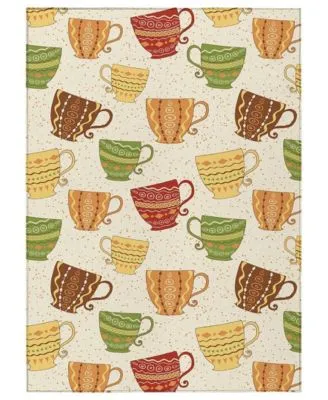 D Style Vertes Kitchen Vrt15 Area Rug