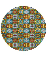 Dalyn Kendall Kitchen KE20 8' x 8' Round Area Rug