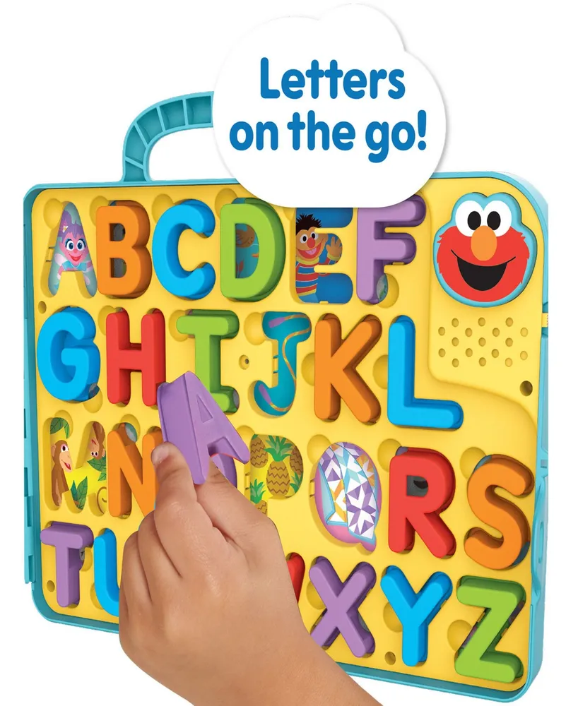 Sesame Street Elmo's Learning Letters Bus Activity Board, Preschool Learning and Education