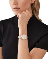 Michael Kors Women's Everest Quartz Three-Hand Rose Gold-Tone Stainless Steel Watch 33mm