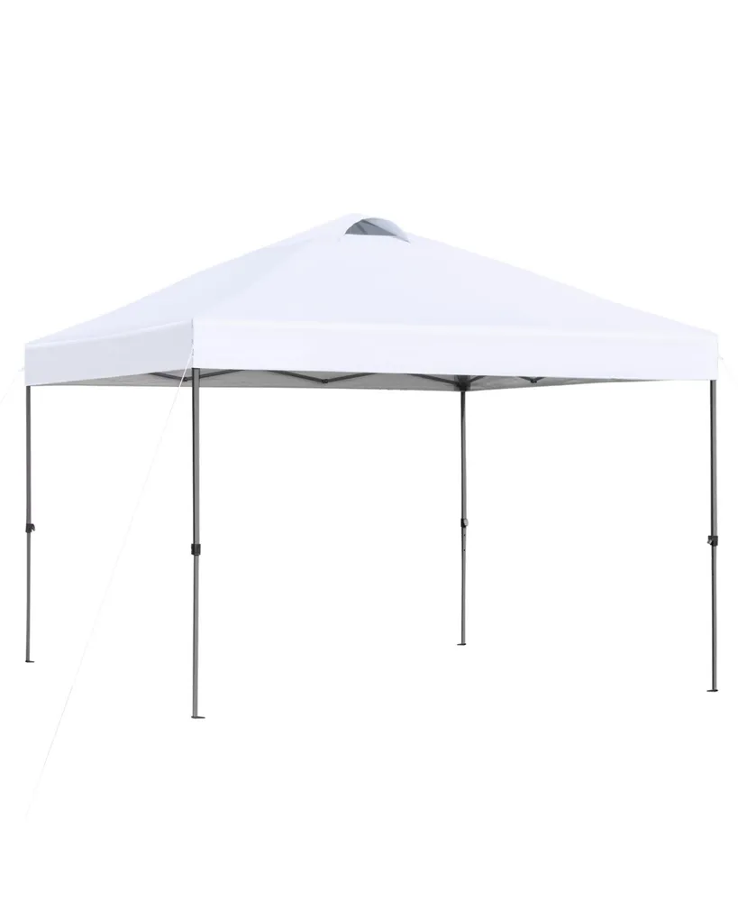 Outsunny 9.7' x 9.7' Pop Up Canopy Tent, Gazebo w/ Carry Bag