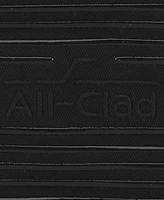 All-Clad Ribbed Silicone Cotton Twill Pot Holder, Set of 2