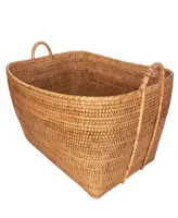 Saboga Home Everything Basket with Hoop Handles