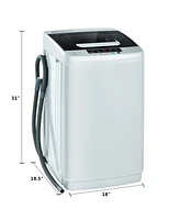 Portable Full-Automatic Laundry Washing Machine 8.8lbs