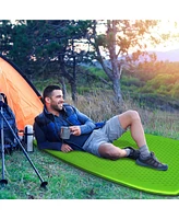 Costway Inflatable Sleeping Pad, Self Inflating Camping Mattress