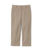 Lands' End Big Boys School Uniform Iron Knee Active Chino Pants